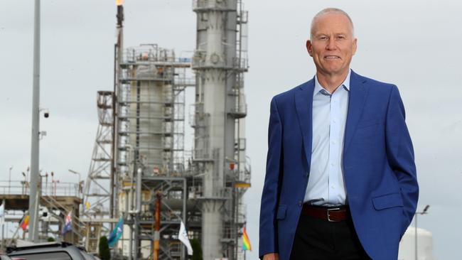 Viva Refinery Geelong executive general manager Dale Cooper. Picture: Alison Wynd