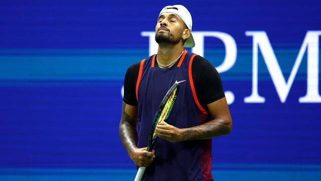 Nick Kyrgios has pushed his match into a fifth set. Picture: Getty Images