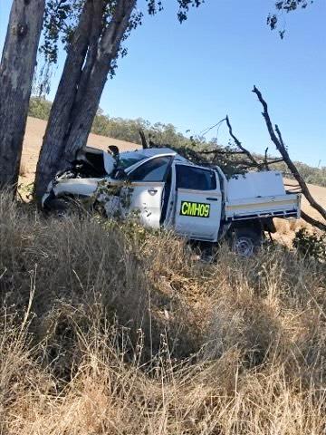 TRAGEDY: Police say a "medical incident” was to blame for a fatal accident on the Burnett Hwy yesterday. Picture: Trudy George