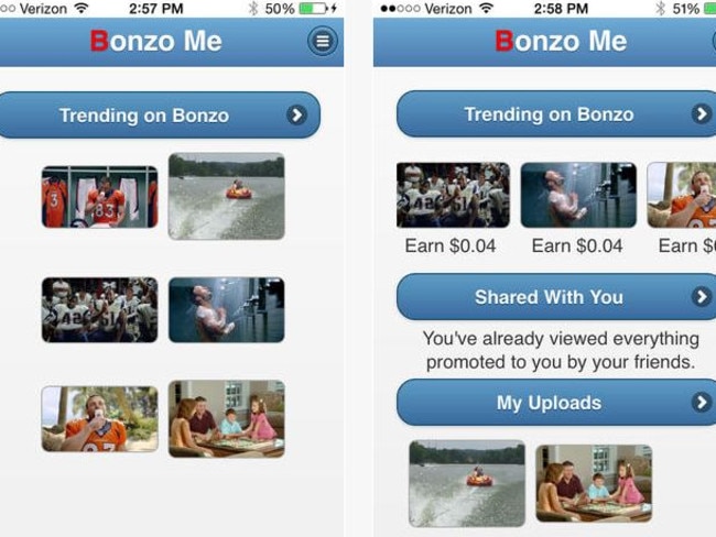 Bonzo Me has already paid out $US30,000 to users.