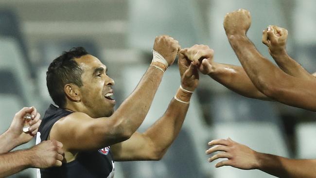 Eddie Betts’ response to a racial slur helped galvanise Carlton before its win over Geelong.