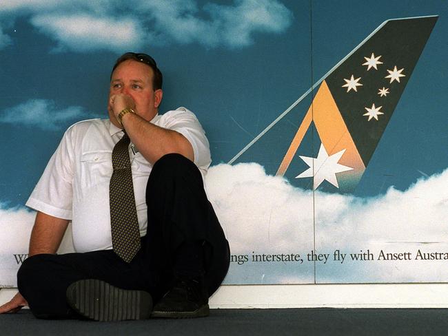 A tour services bus owner on the day Ansett Airlines collapsed.