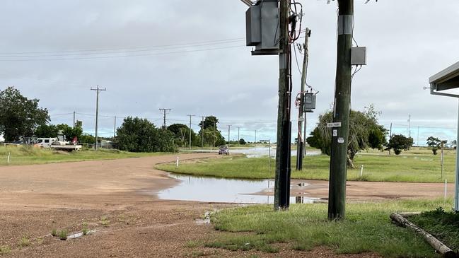 Ergon’s Normanton-based Field Construction Officer Allan Robinson took these images of flooded areas impacted by record-breaking floods across the Gulf. Picture: Allan Robinson