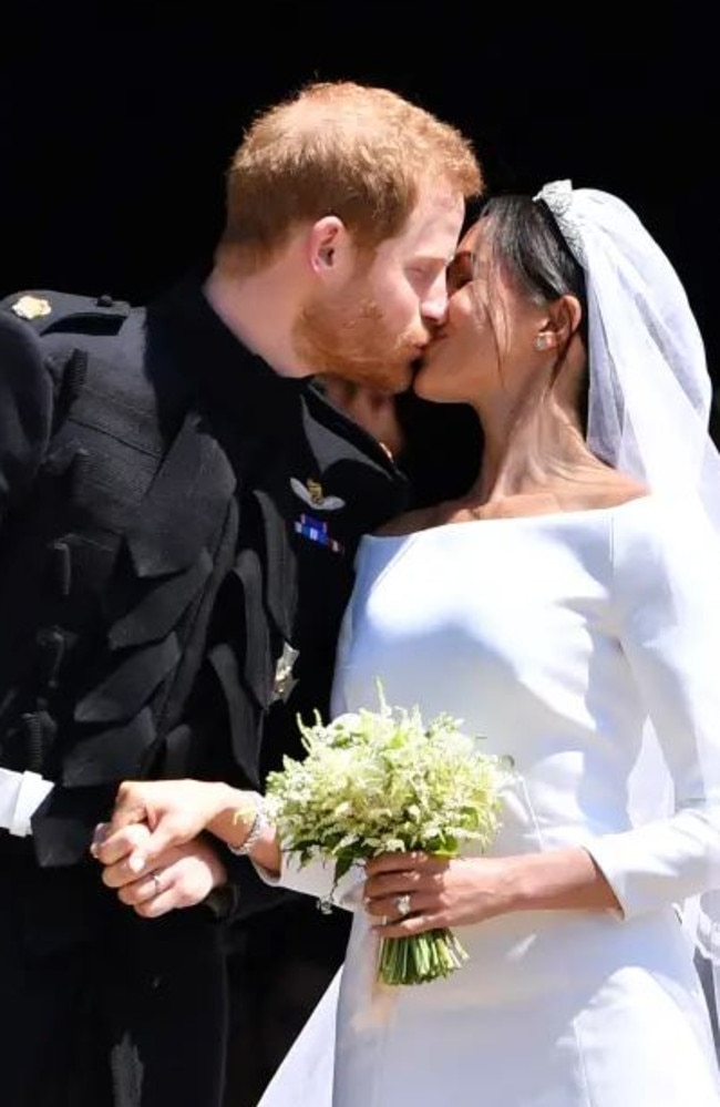 Meghan Markle celebrated her and Prince Harry’s seventh wedding anniversary on Instagram. Picture: Getty