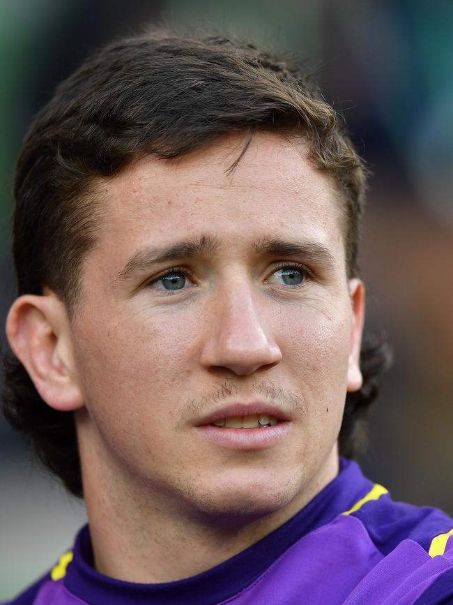 The NRL and radio star admitted he scrambled to get ABBA off the car stereo. Picture: NRL Photos