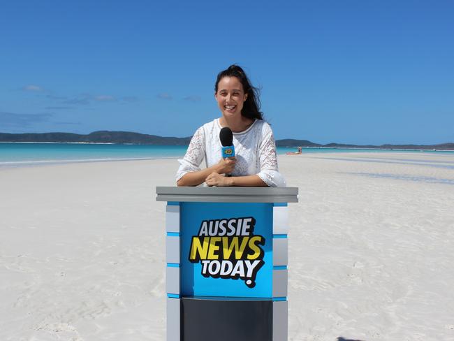 TV presenter Teigan Nash is one of the new anchors of the latest Tourism Australia campaign.