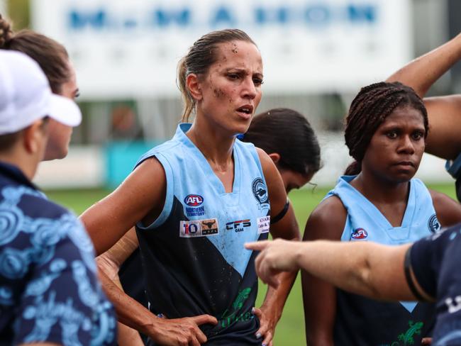 Kylie Duggan, who played for the Darwin Salties in NBL1 North in 2022, is pumped for another season with the Buffettes. Picture: Supplied.