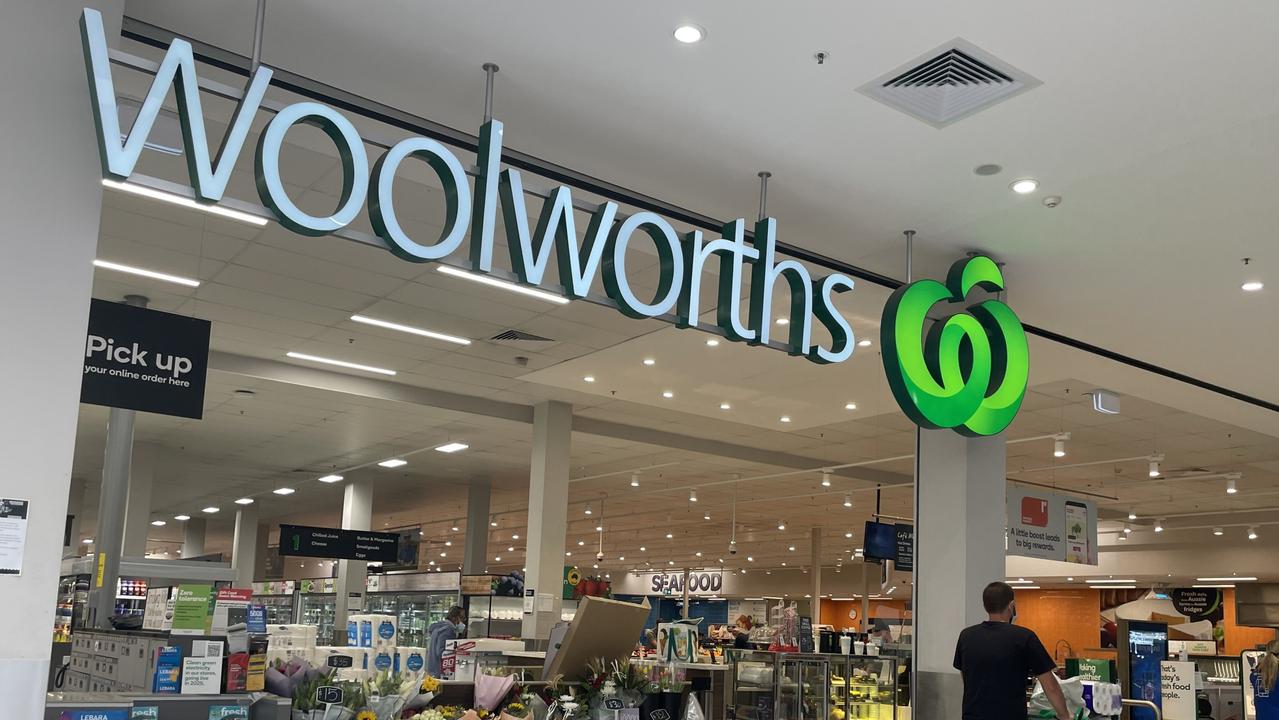 Woolworths supermarket at Greystanes Shopping Centre. Generic Greystanes photos.