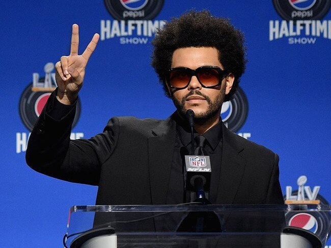 The Weeknd will perform the Super Bowl halftime show.