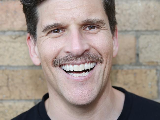 Osher Gunsberg photographed here in Brisbane today. Pictures: Jack Tran