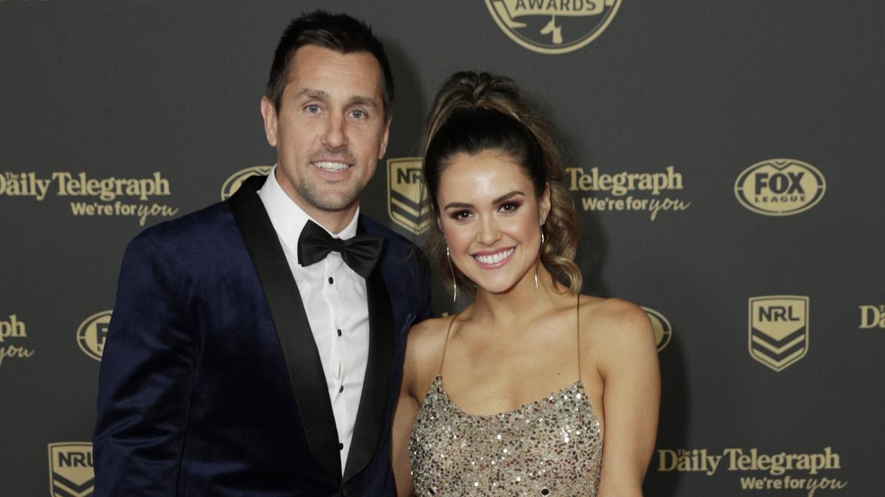 Mitchell Pearce and Kristin Scott’s wedding has reportedly been called off. Picture: Brook Mitchell