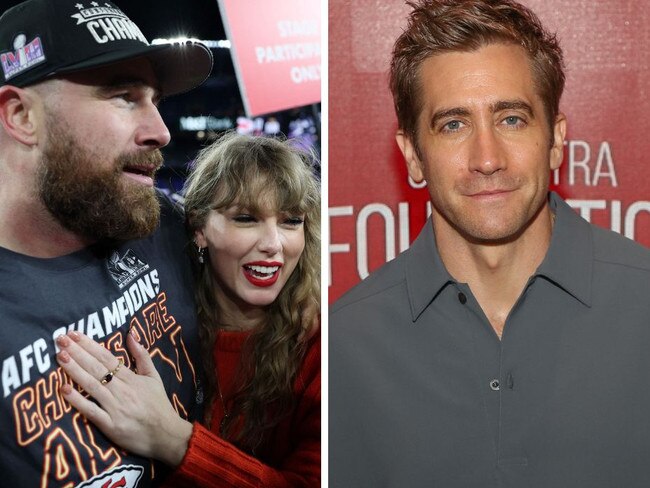 Taylor Swift's rumoured ex, Jake Gyllenhaal, was brought up in front of Travis Kelce.