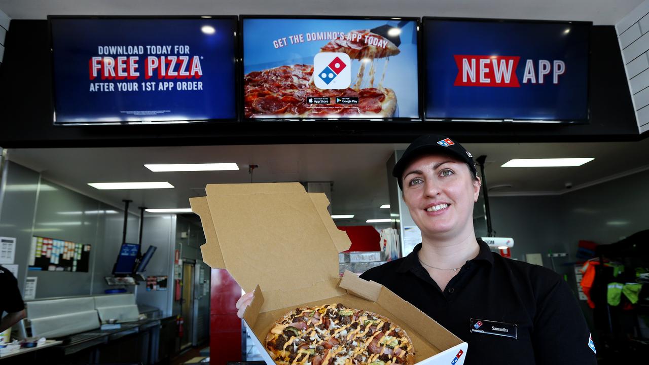 Domino’s Pizza plans to shut 205 loss-making stores, mostly in Japan, as sales fall and says a strategy review is now underway. Picture: David Clark