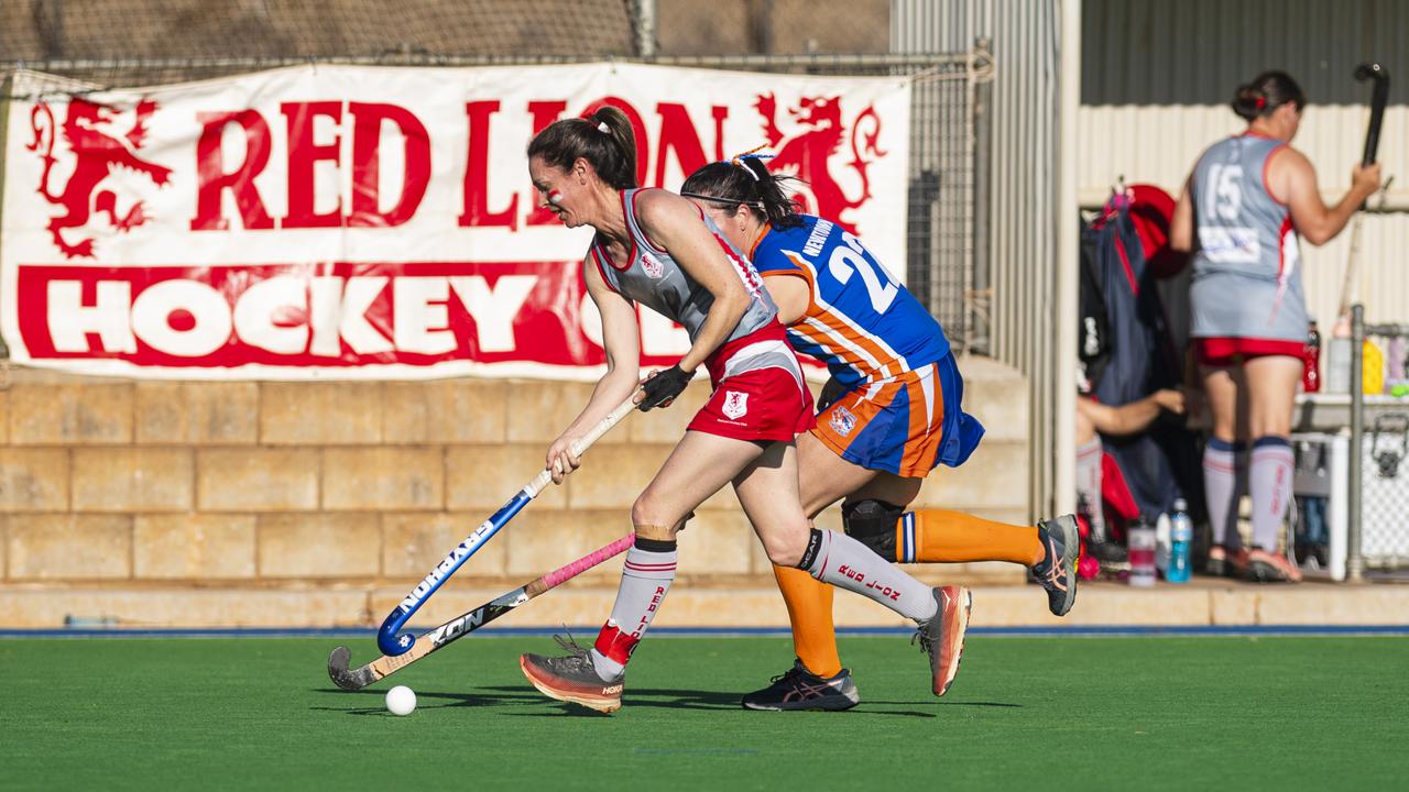 Red Lion vs Newtown in A2 Women's Toowoomba Hockey grand final at Clyde Park, Saturday, September 7, 2024. Picture: Kevin Farmer