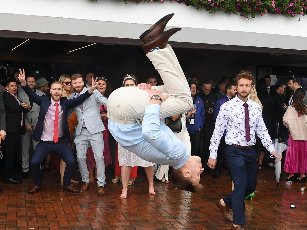 Every year, there’s a backflip guy.