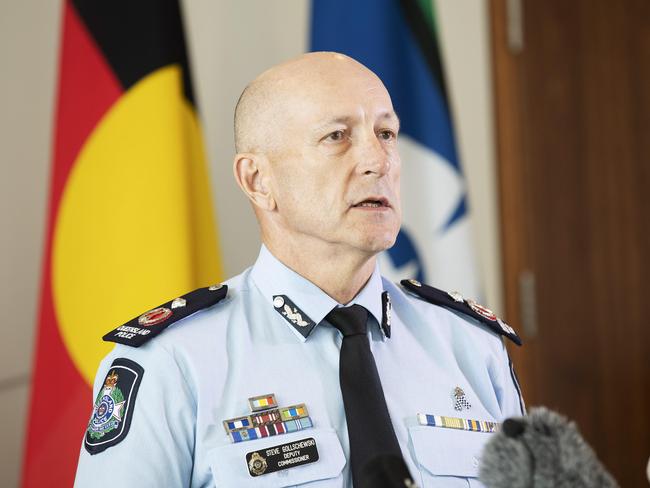 Deputy Police Commissioner Steve Gollschewski says all concerns by the QPUE and its members will be reviewed. Picture: Attila Csaszar