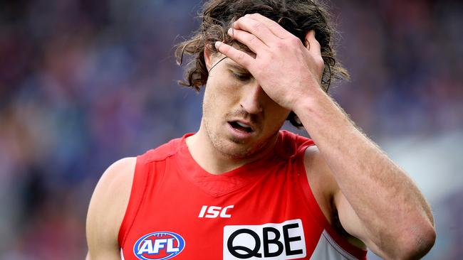 Kurt Tippett is out of favour at Sydney. Picture: Sam Rosewarne