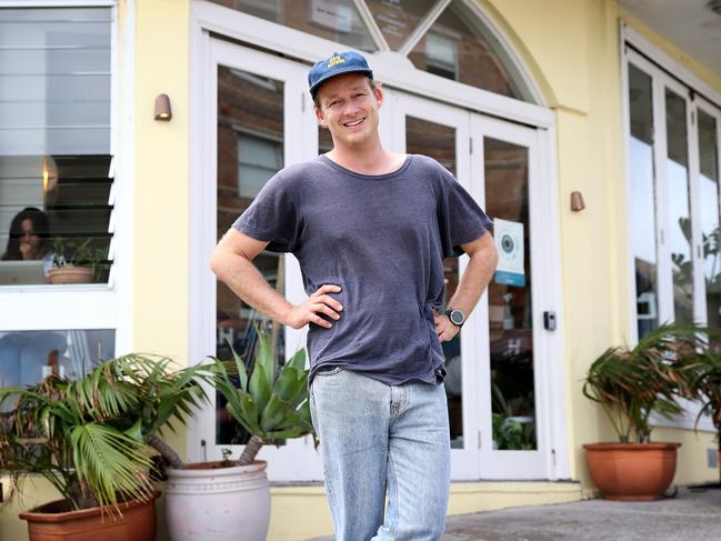 Chef Guy Turland pictured at his restaurant The Depot at Bondi, which is not affected by the closure of Bondi Harvest. Picture: Toby Zerna