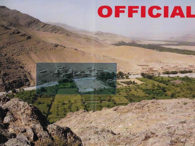 One of the photos released by the court showing Darwan in remote Afghanistan. Picture: Federal Court