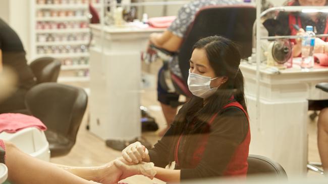 Beauty salons are among the things that will be shut again due to the second closure in Melbourne. Picture: Shane Eecen/Getty Images