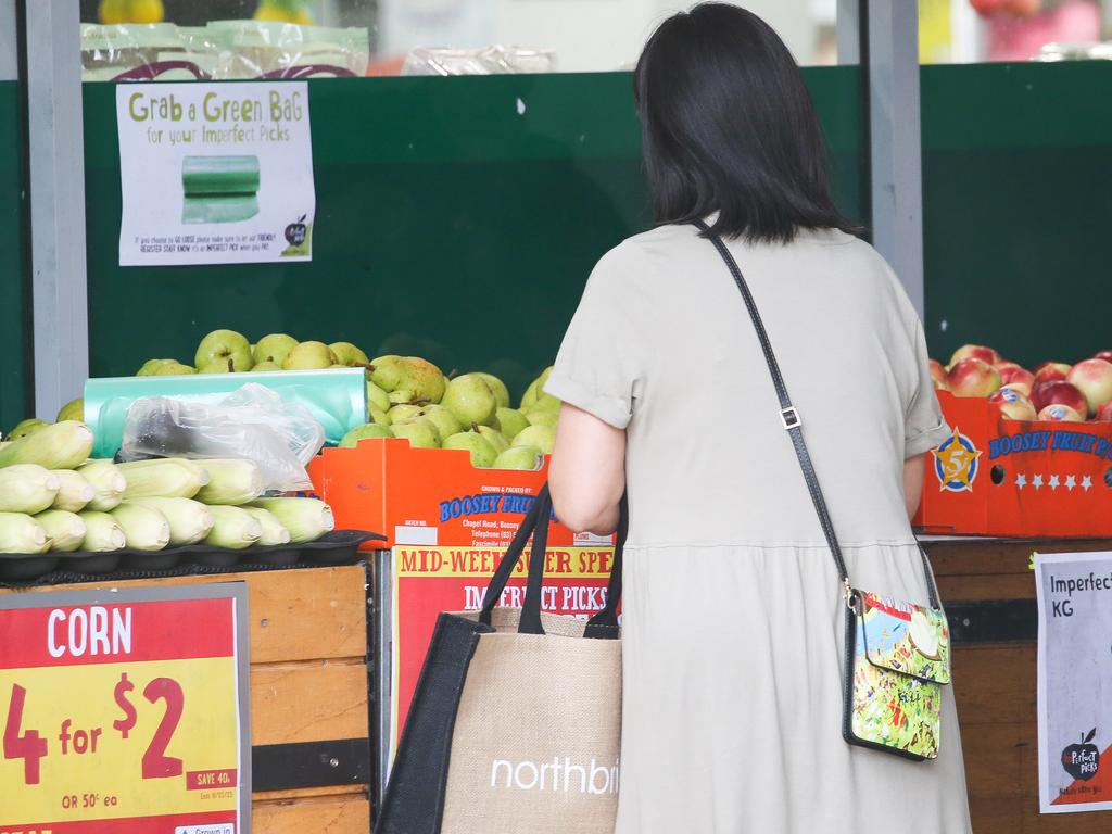 Fruit and vegetable prices remain 6.3 per cent higher compared to 12 months prior. Picture: NCA Newswire/Gaye Gerard