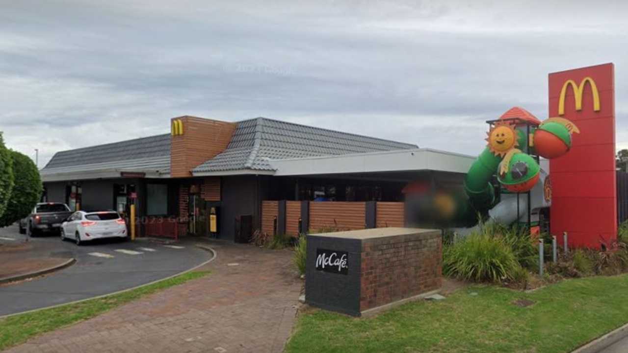 A SafeWork SA spokesperson said their inspectors had undertaken two visits to McDonald’s West Lakes, following the SDA report, and that the matter was currently under review. Picture: Google Street view