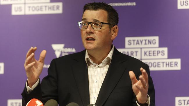 Victorian Premier Dan Andrews. Picture: Valeriu Campan