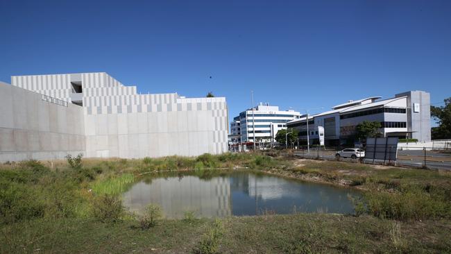 The site, which has been home to ducks, will soon be home to people. Picture Glenn Hampson