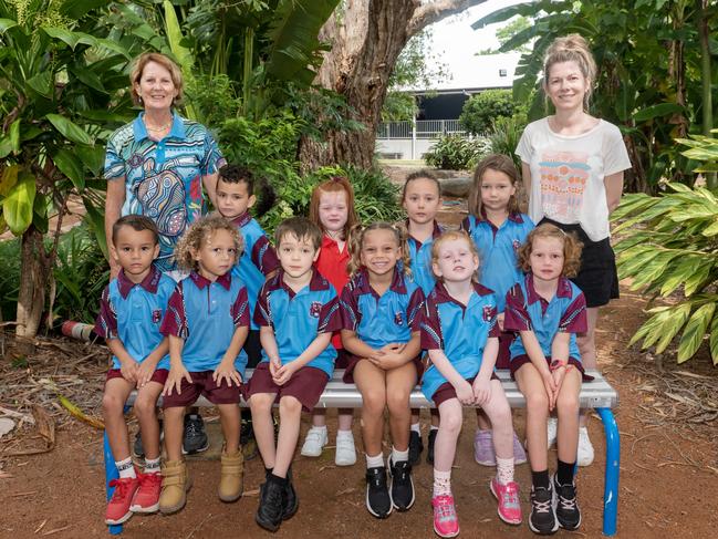 Slade Point State School Prep/1 Ali Yates and Miss Omara Back Row: Chase Gillies, Isla Grace, Darius Brown, Maleayah Kyle Front Row: Malachi Tatow, Dacko Glanville, Lincoln Horn, Tianah Ebsworth, Aster Lawler, Eadie Scott Picture: Michaela Harlow