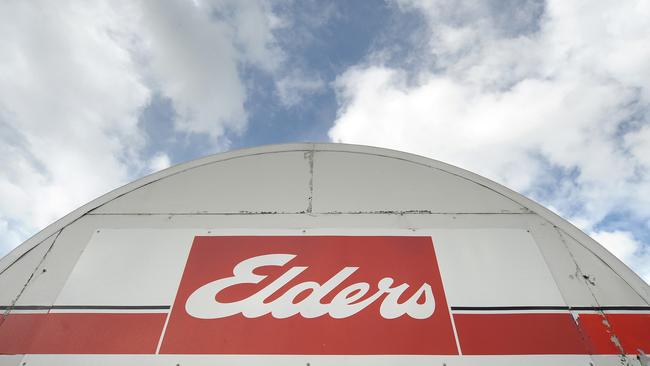 A sign Elders Ltd. is displayed outside the company's agricultural services branch in Pakenham, outside Melbourne, Australia, on Friday, Sept. 4, 2009. Elders Ltd. plans to start a A$400 million ($336 million) new share sale after reaching agreement with its lenders to cut debt, the Australian Financial Review reported in its Street Talk column. Photographer: Carla Gottgens/Bloomberg