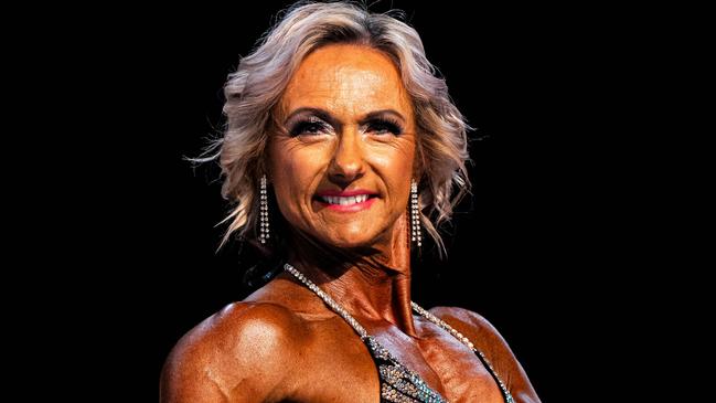 Lorelle Haag competing at state and national body building Federation Competitions. Contributed by Lorelle Haag/ICN Bodybuilding Australia