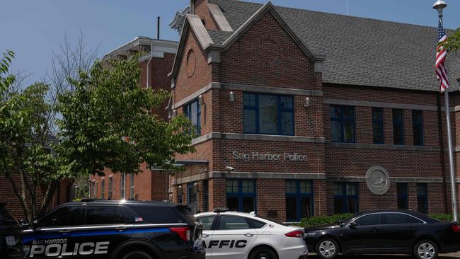 Sag Harbor Police Headquarters, where singer Justin Timberlake reportedly spent the night in custody after being charged with drunk driving in Sag Harbor, New York.