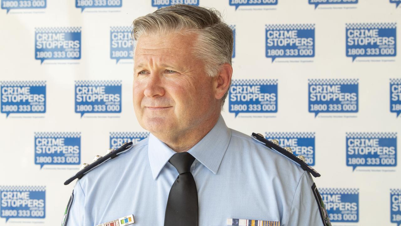 Inspector Paul James, Toowoomba Police. Monday, December 20, 2021. Picture: Nev Madsen.