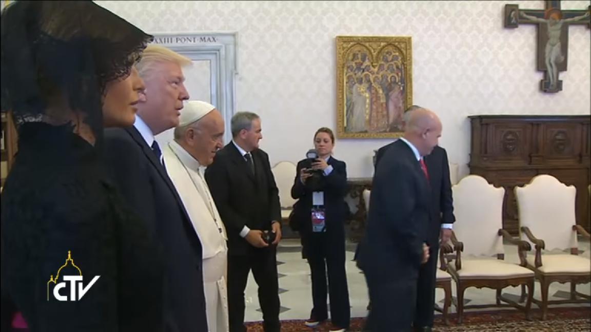 ITALY:    Donald Trump Meets Pope Francis During Vatican Visit   May 24