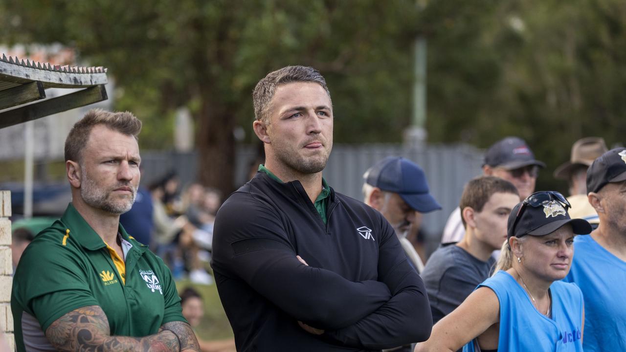 * DT EXCLUSIVE * Sam Burgess coaching the Orara Valley Axemen., The latest Group 2 Rugby League season kicks off on Sunday afternoon with its ANZAC Weekend round., Two clubs who had last season off make a return to the field in Round 1, when the Sawtell Panthers host the Orara Valley Axemen at Rex Hardaker Oval. Sawtell