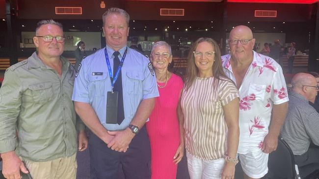 Officer Snow and his family