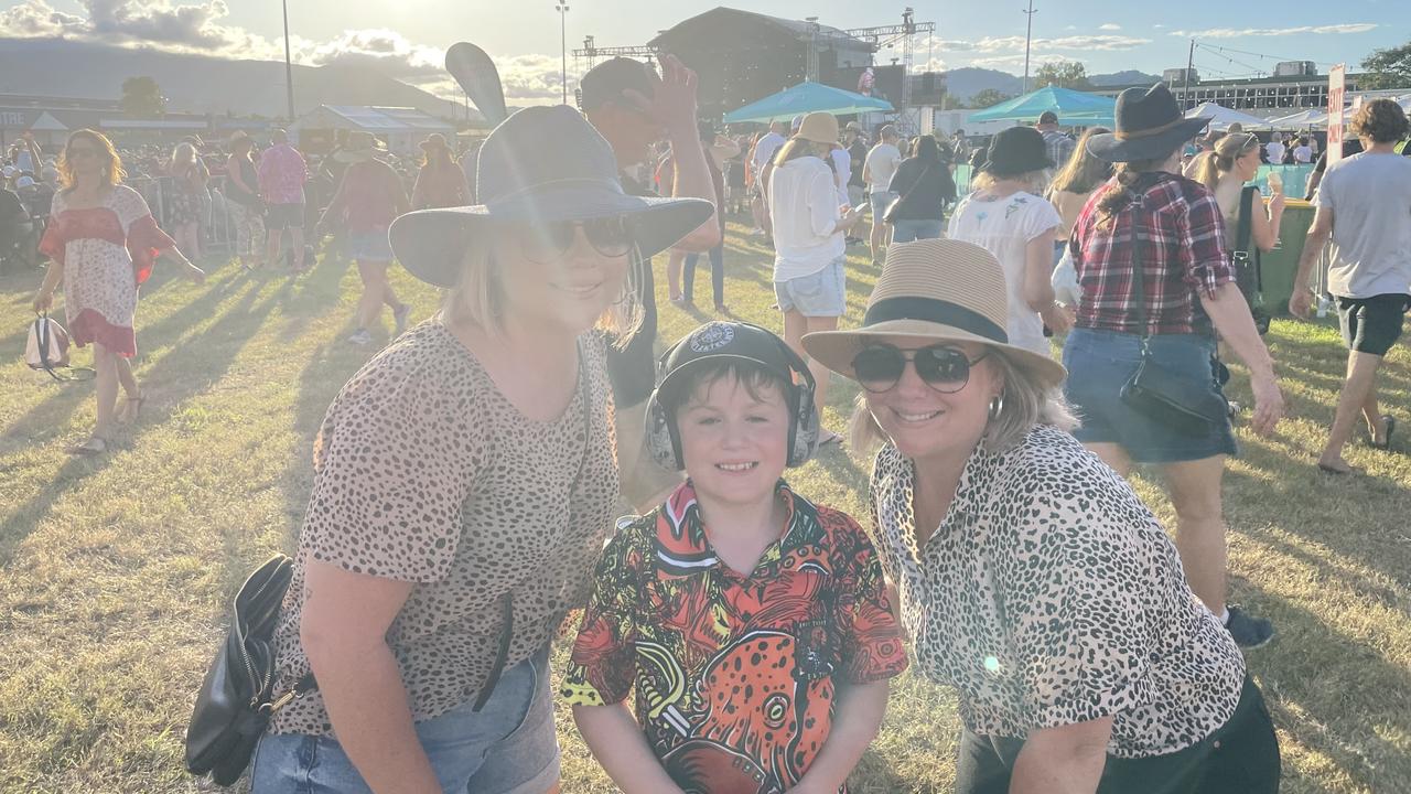 Sisters Tracey Coogan and Amanda Blackley brought along the whole family to Red Hot Summer Tour 2022, including Amanda's seven-year-old son.