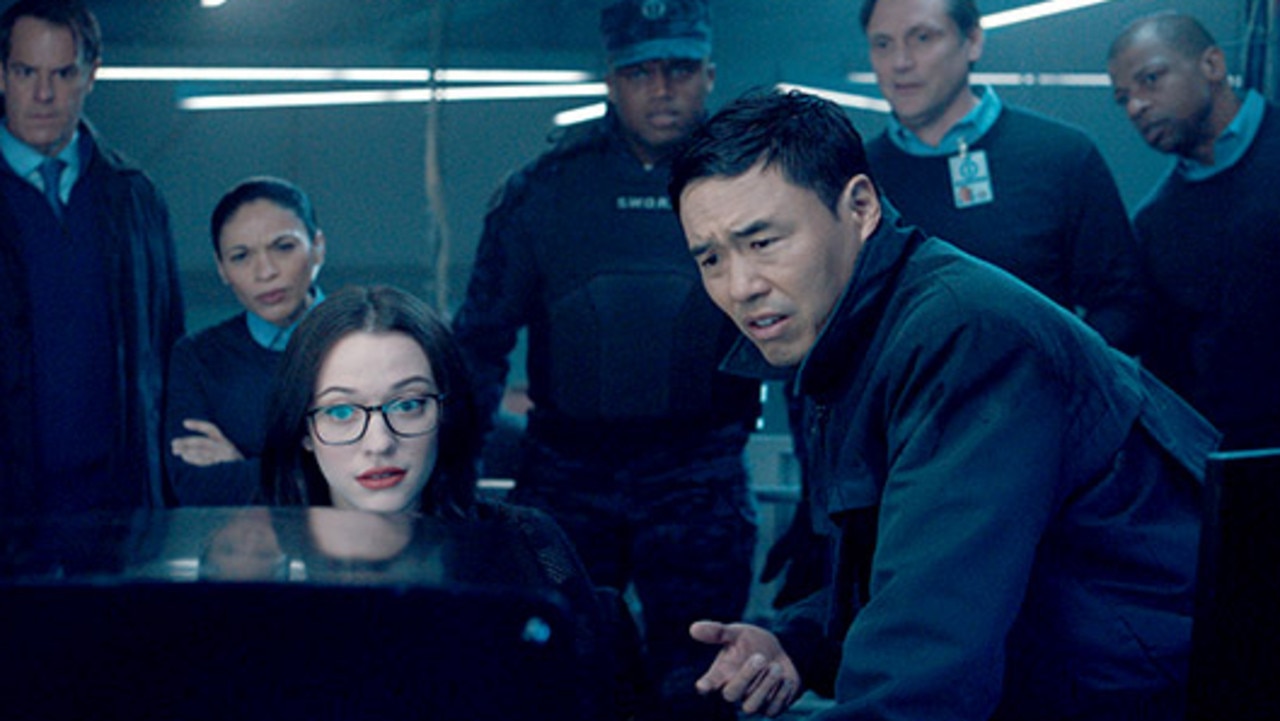 Kat Dennings and Randall Park played returning fan favourites from previous Marvel movies.