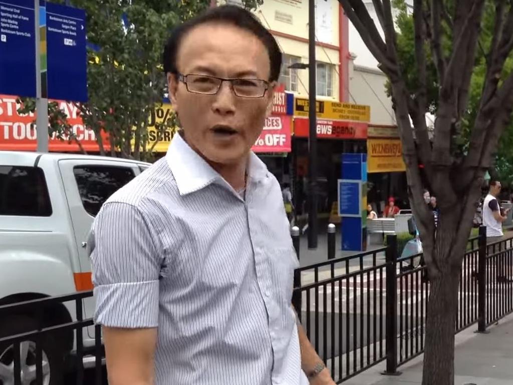 YouTube footage of Bankstown lawyer Ho Ledinh who was shot dead at the Happy Cup. Picture: Supplied.