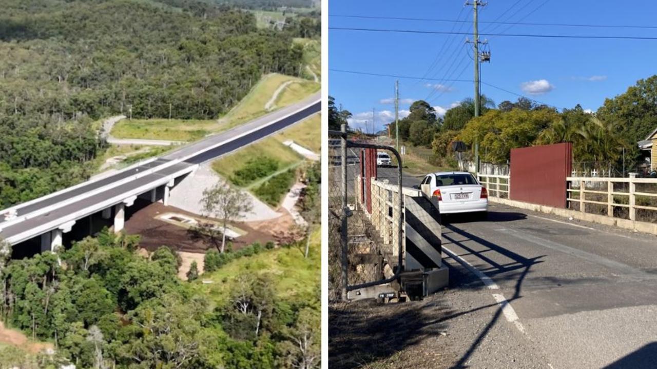 The impending opening of the new stretch of the Bruce Highway at Gympie will bring an end to many questions, but raise an entirely new set about other roads about to take an influx of traffic including a single lane bridge at Hall Rd.