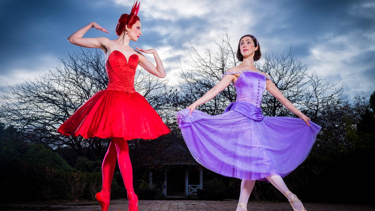 The Australian Ballet’s production of Alice’s Adventures in Wonderland pirouettes onstage this week. Picture: Jake Nowakowski