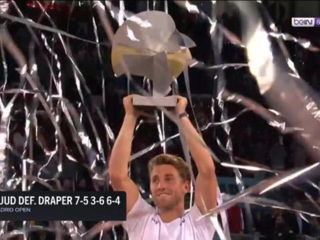 Ruud downs Draper in Masters 1000 title