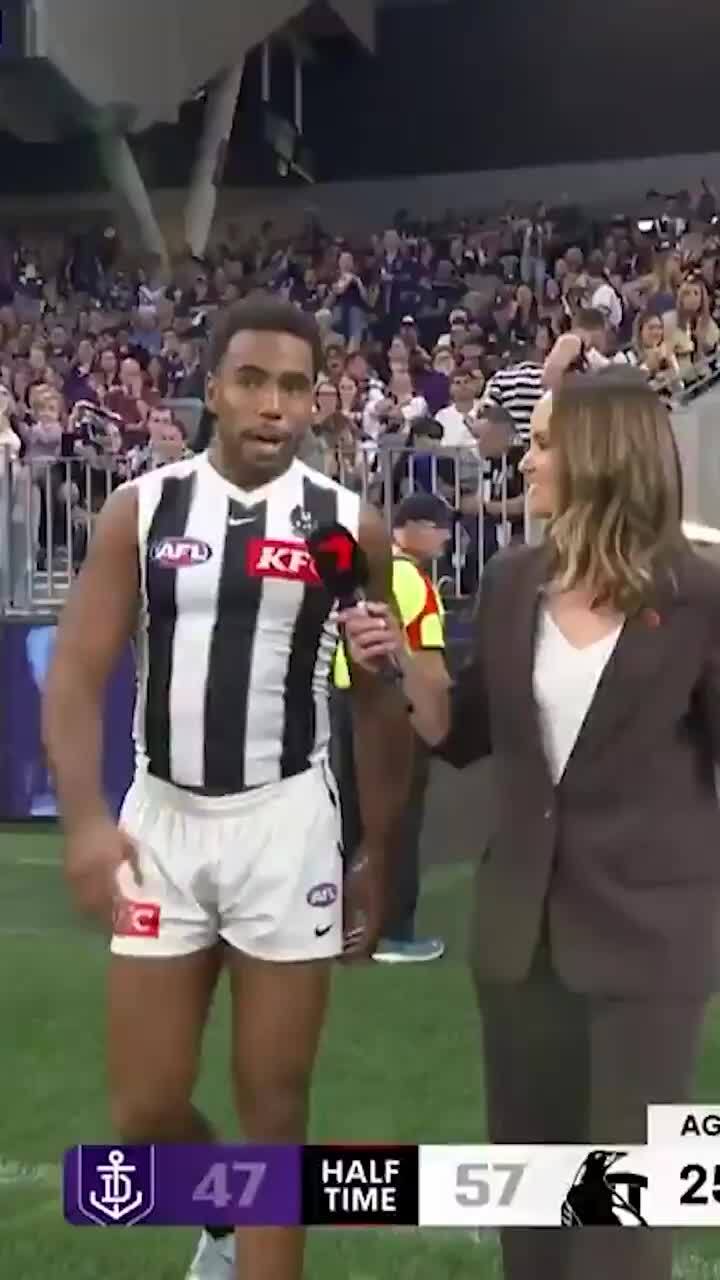 Nick Daicos roasted by own teammate