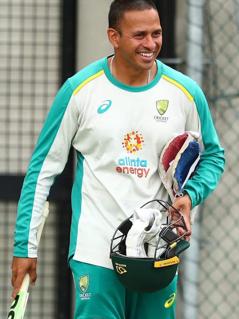 Khawaja has a batting average of more than 40 at Test level.