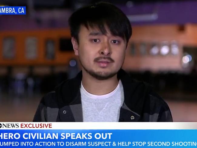 Hero civilian Brandon Tsay, 26.