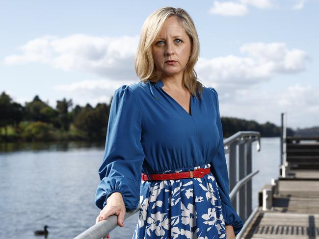 DAILY TELEGRAPH 21ST APRIL 2024Pictured at Trench Reserve boat ramp at Jamisontown is Coalition MP Melissa McIntosh who is pushing for the Albanese government to fast-track flood prevention funding into the Hawkesbury-Nepean Valley.Picture: Richard Dobson