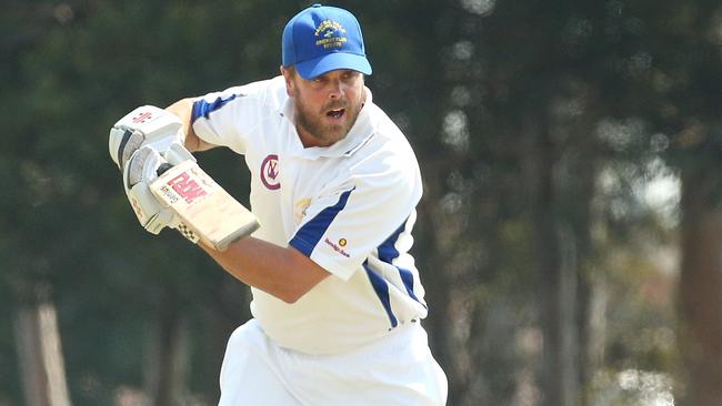 Matt O'Meara in action for Pascoe Vale Central. Picture: Hamish Blair