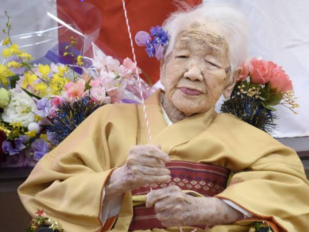 Born in 1903, Kane Tanaka is the world's oldest human being.