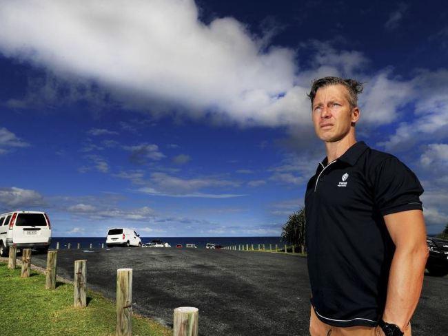 Tweed councillor and Tweed Shark Attack Mitigation Group founding member James Owen. Picture: Scott Powick