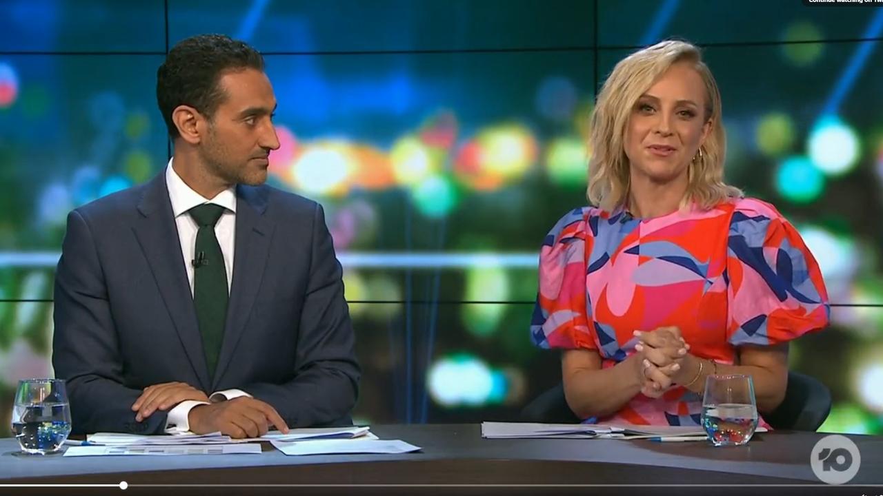 Carrie Bickmore also announced she's leaving The Project last month. Picture: Channel 10